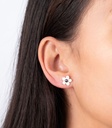 STUDS NACRE SAKURA ET KEISHI - Argent