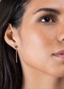 BOUCLES D OREILLES KEISHIS ET TIGES - PLAQUE OR