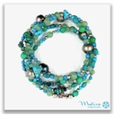 SAUTOIR POP Turquoise