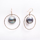 Boucles d'oreilles Mabe cercle