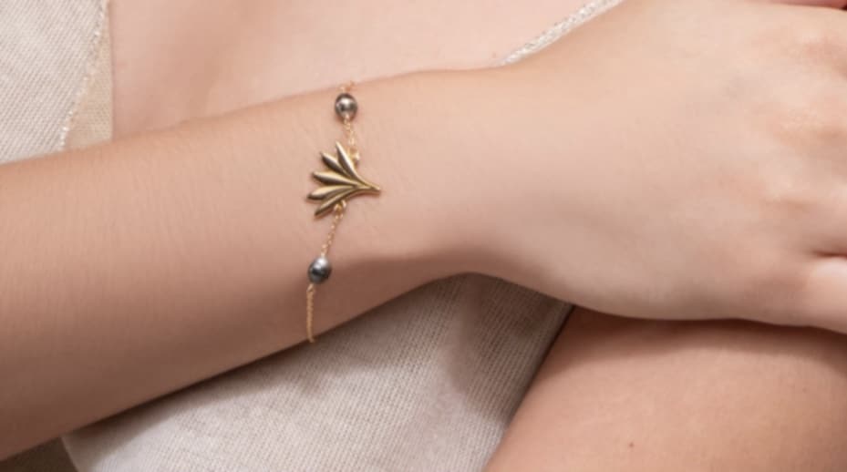 Bracelet plaqué or Apetahi keishis