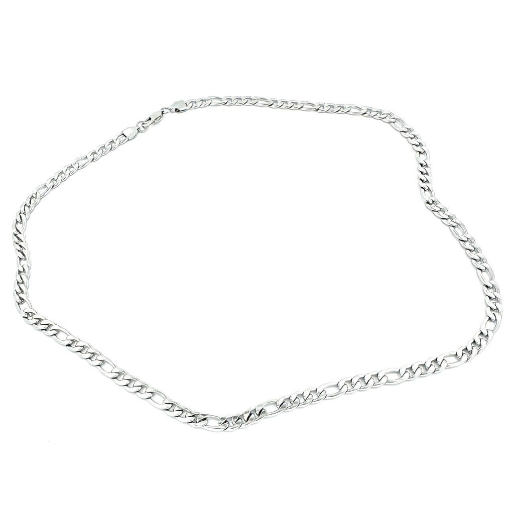Chaîne cheval alternée en acier inoxydable (60cm)
