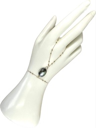 [CN0771] Bijou de main en plaqué or, Mabé et keishi