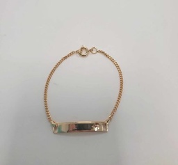 [IDBB] Bracelet Enfant Plaqué Or Gourmette