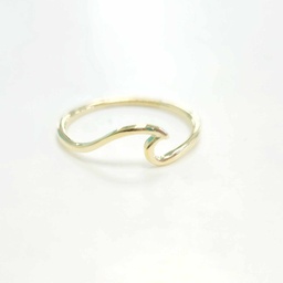 [VAGUE] Bague Vague - plaqué or