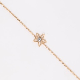 [BRTIARK] BRACELET plaqué or TIARE + KEISHI