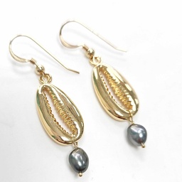 [BCORIK] BOUCLES D'OREILLES plaqué or cori + keishi