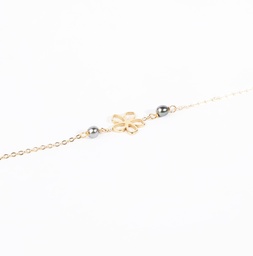 [MINITI] BRACELET MINI TIARE EVIDEE 2 KEISHIS - ACIER DORE