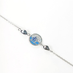 [BRTURTLE] BRACELET ENFANT TORTUE MER 2 KEISHIS - ARGENT