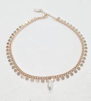 [VAPLCC] Chevillère pastilles rondes et keishi blanc